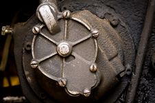 Old Diesel Engine Close-up Royalty Free Stock Image Old Diesel Engine Close-up Royalty Free Stock Image