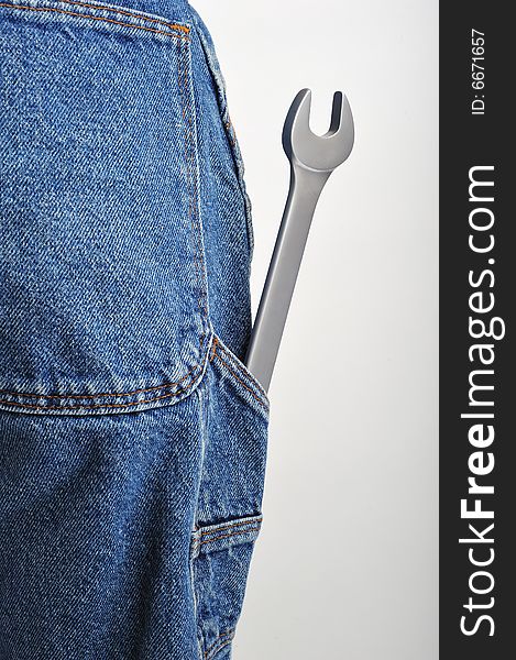 Wrench in pocket