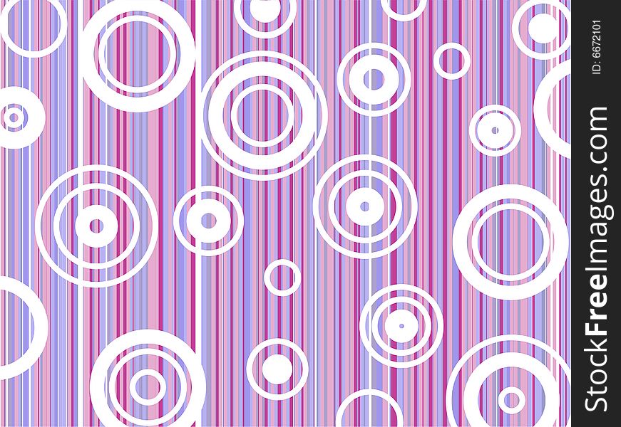 Abstract Circles Background