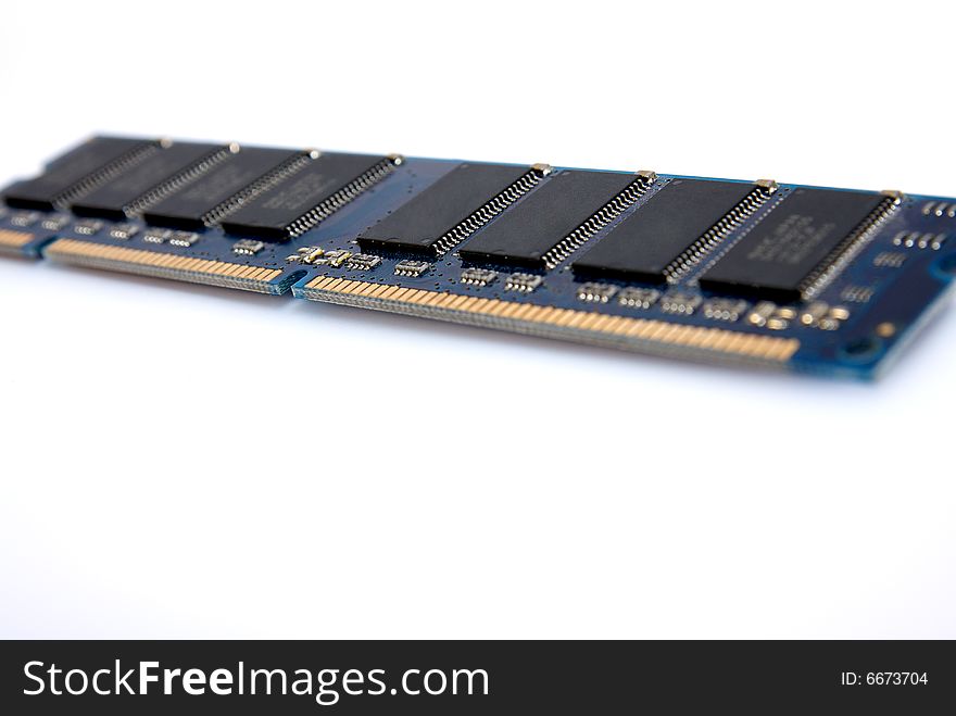 Computer memory module, Random Access Memory. Computer memory module, Random Access Memory