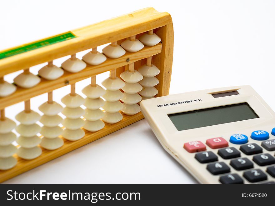 Abacus And Calculator