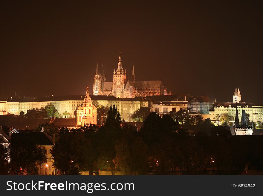 Castle In Prague