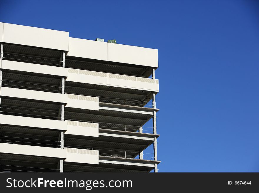 An office building under construction