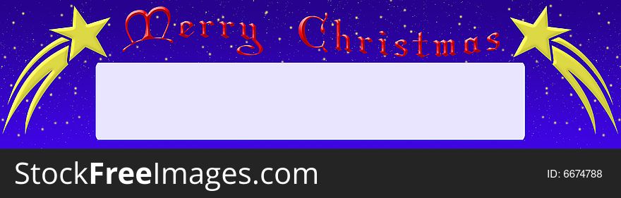 Banner Christmas