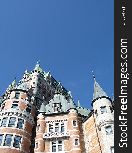 The chateau frontenac, quebec, canada