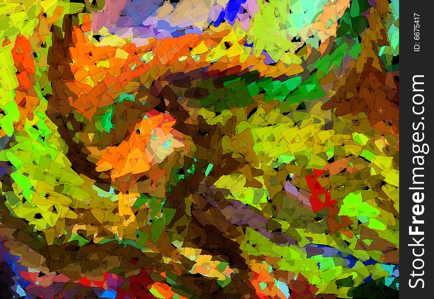 Abstract colorful scrapped artistic background. Abstract colorful scrapped artistic background