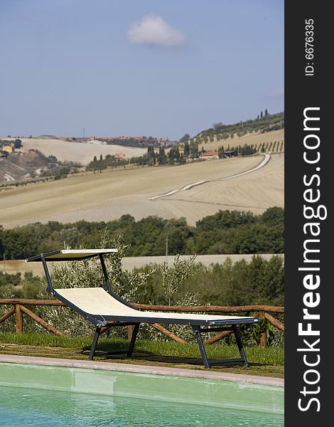 Luxury resort on Tuscan hills