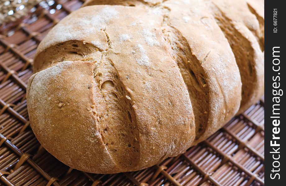 Homemade bread