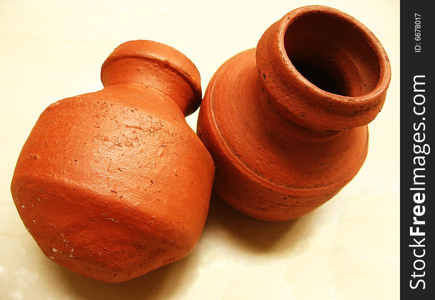 Miniature Earthen Pots