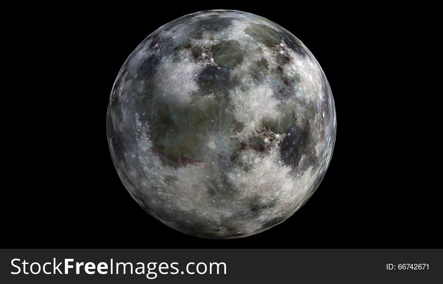 3D Render of Moon like Plant made in Daz 3D Studio 4.9