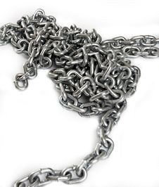 Heavy Metal Chain. Royalty Free Stock Image