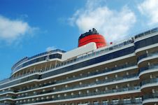 Cruise Ship Docked In Port. Stock Photos Cruise Ship Docked In Port. Stock Photos