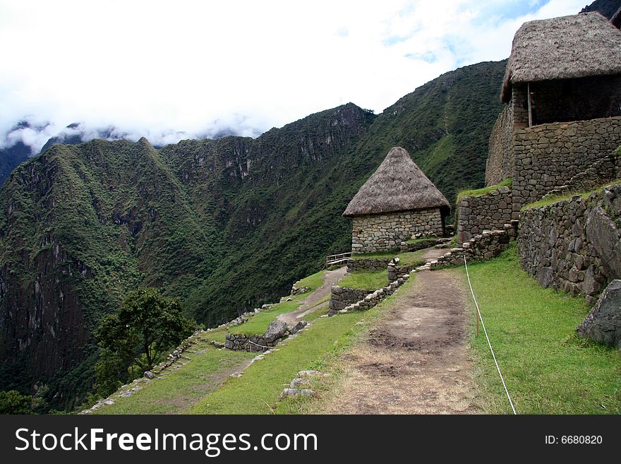 Machu Picchu, Peru.