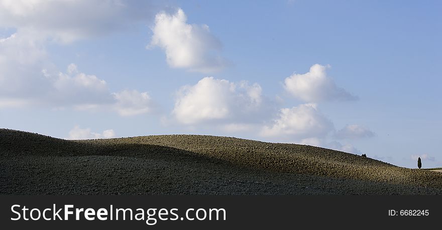 Image of a relaxing countryside in Tuscan. Image of a relaxing countryside in Tuscan