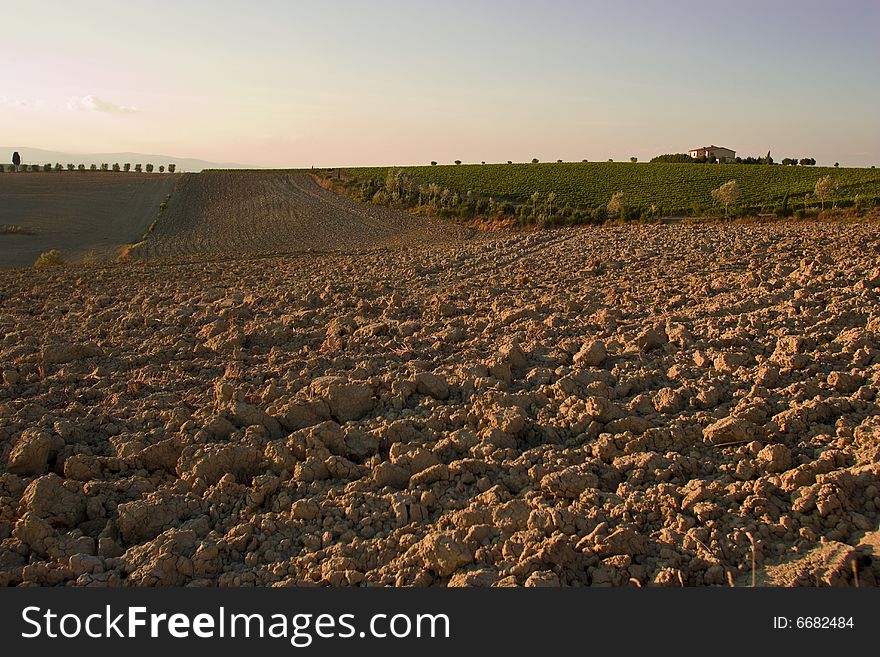 Image of Tuscan relaxing Countryside,. Image of Tuscan relaxing Countryside,