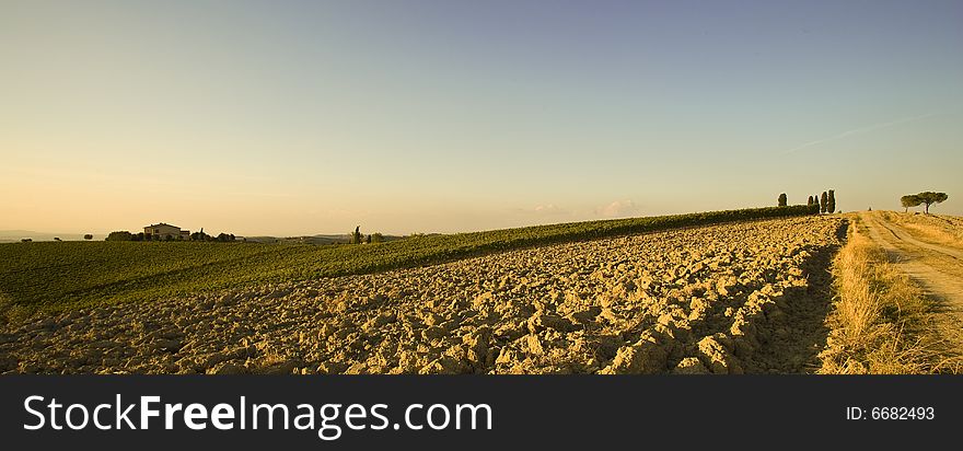 Tuscan countryside