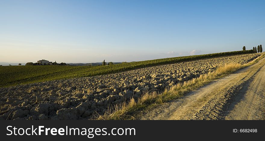 Image of Tuscan relaxing Countryside,. Image of Tuscan relaxing Countryside,