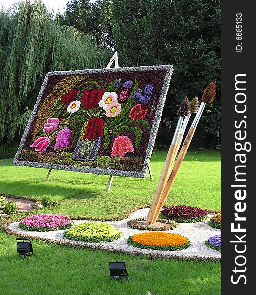 The photo was also done on a flower-show in Kiev. The photo was also done on a flower-show in Kiev