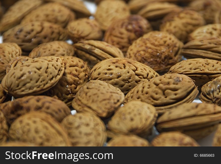 Almonds: hard fruit on my table