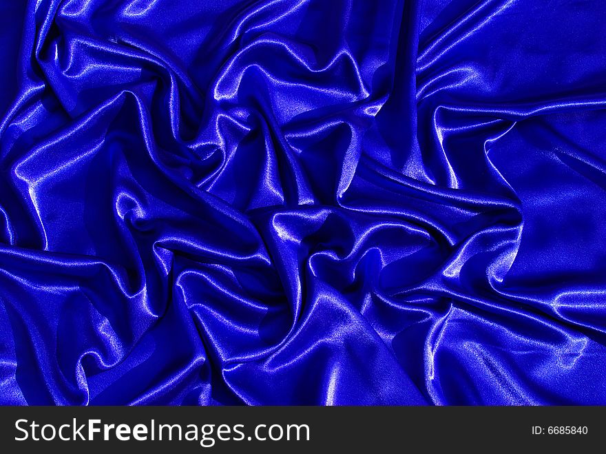 Elegant and soft blue satin background