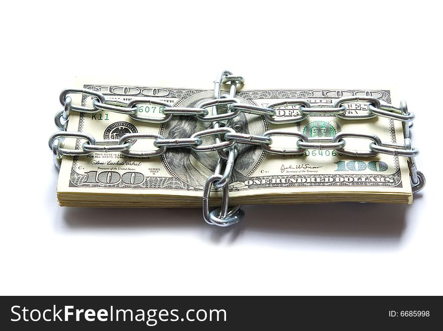 Dollars Locked A Chain