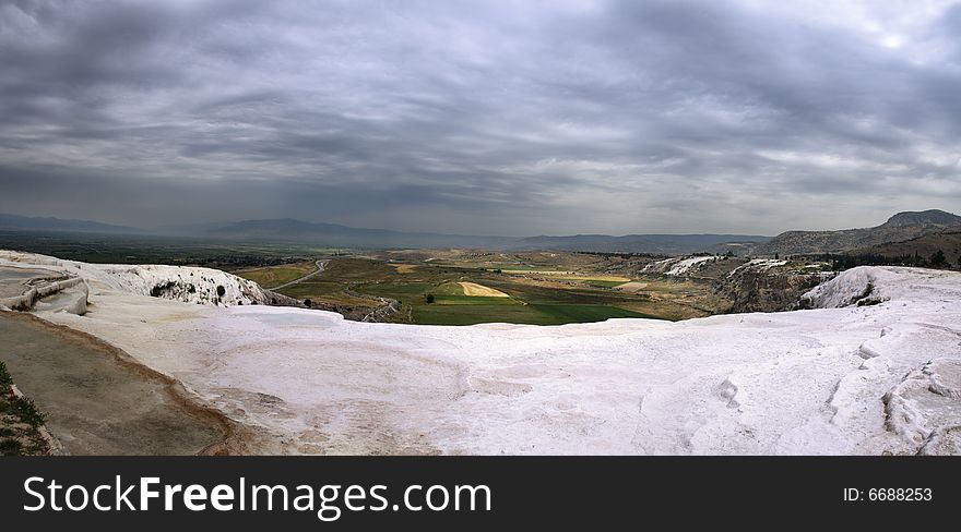 Pamukkale Panorama, Turkey