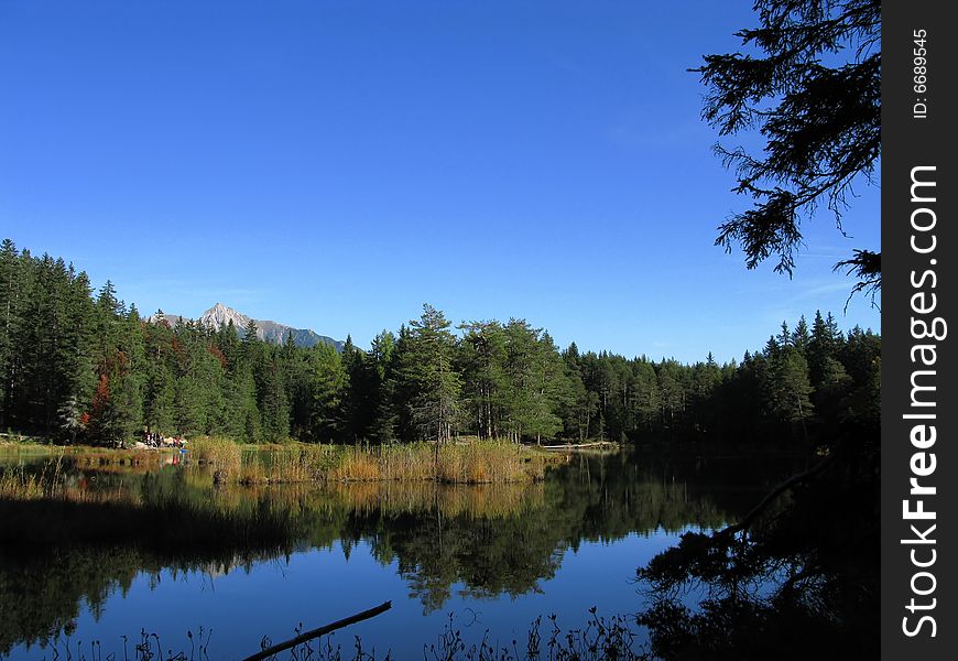 Beautiful Lake In Tirol