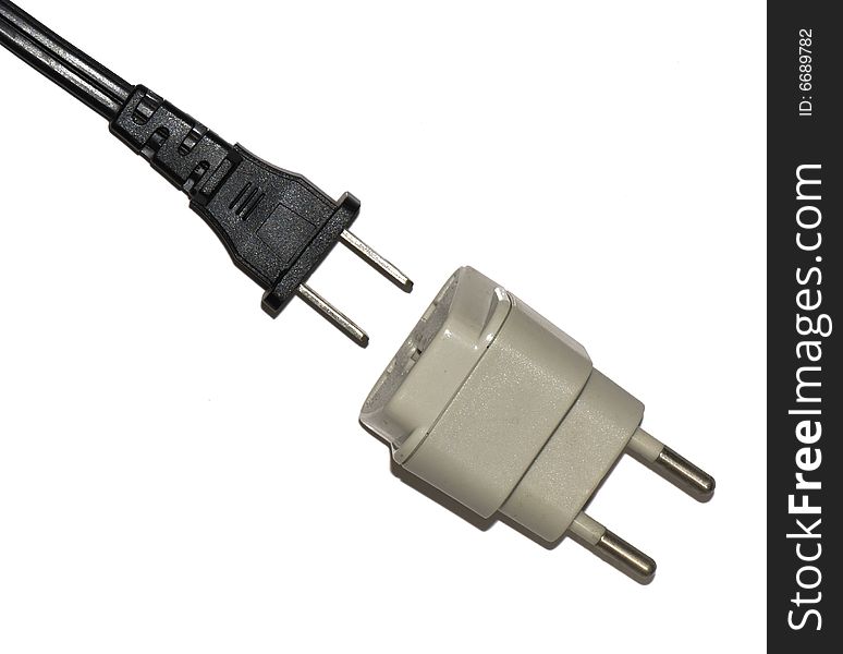 Converter plug from us to european