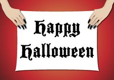 Happy Halloween Sign 3 Stock Images Happy Halloween Sign 3 Stock Images