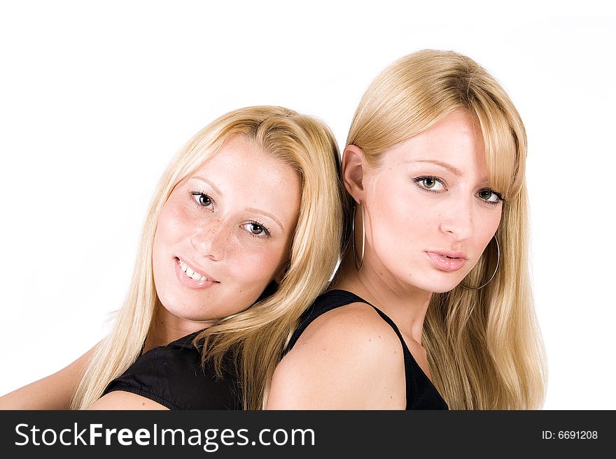 Two sisters, one of them looks like Paris Hilton