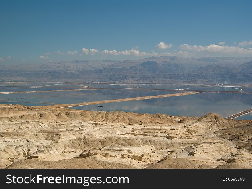 Dead sea the lowest place on earth and the water are salty in a week there is no living thing there. Dead sea the lowest place on earth and the water are salty in a week there is no living thing there.