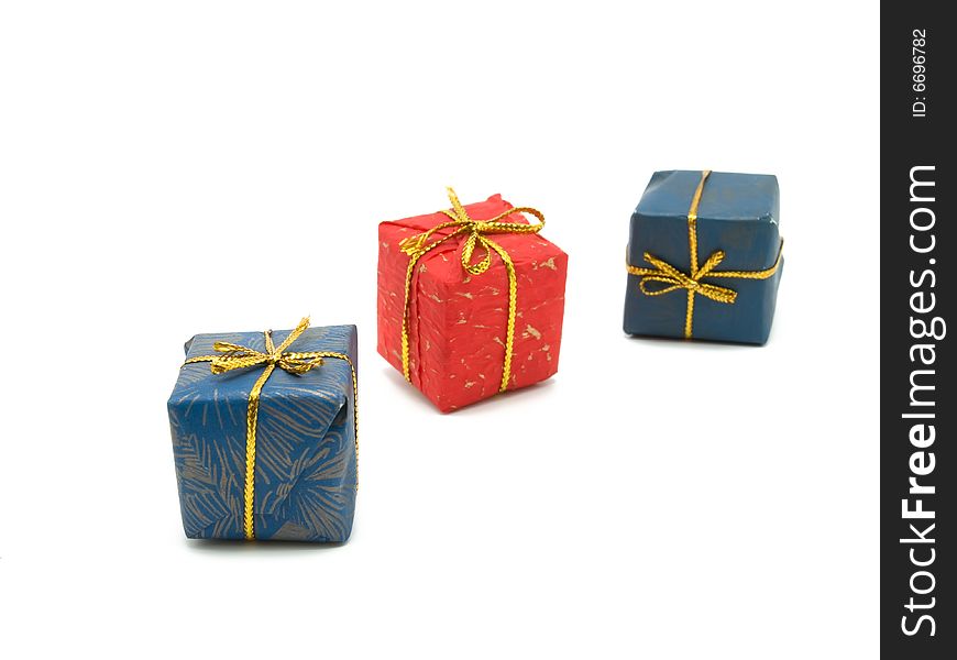 Three Colour Gift Boxes