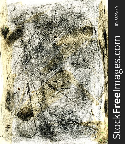 Abstract background with black stains and strokese