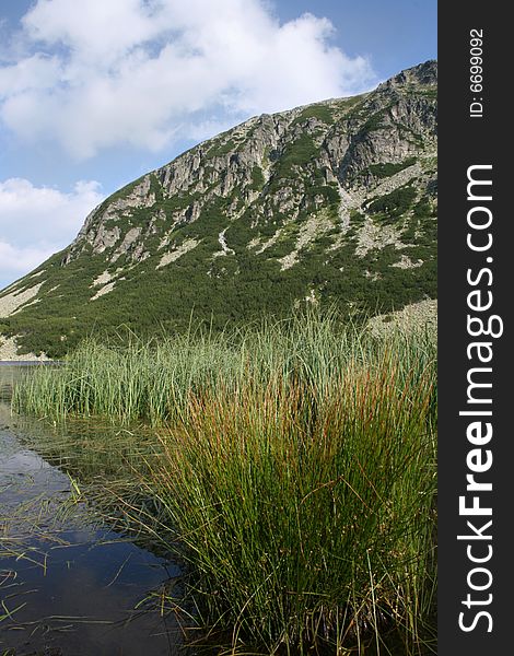 The Rila mountains in Bulgaria