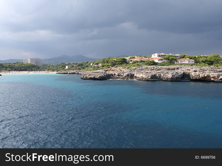 Hotels near the sea on Mallorca seaside resort