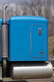 Semi Truck Detail Stock Photo Semi Truck Detail Stock Photo