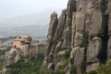 Cloister On The Rocks Royalty Free Stock Photos Cloister On The Rocks Royalty Free Stock Photos