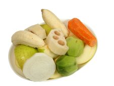Fruits And Vegetables Stock Images