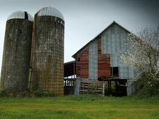 Barn Silo Stock Photography Barn Silo Stock Photography