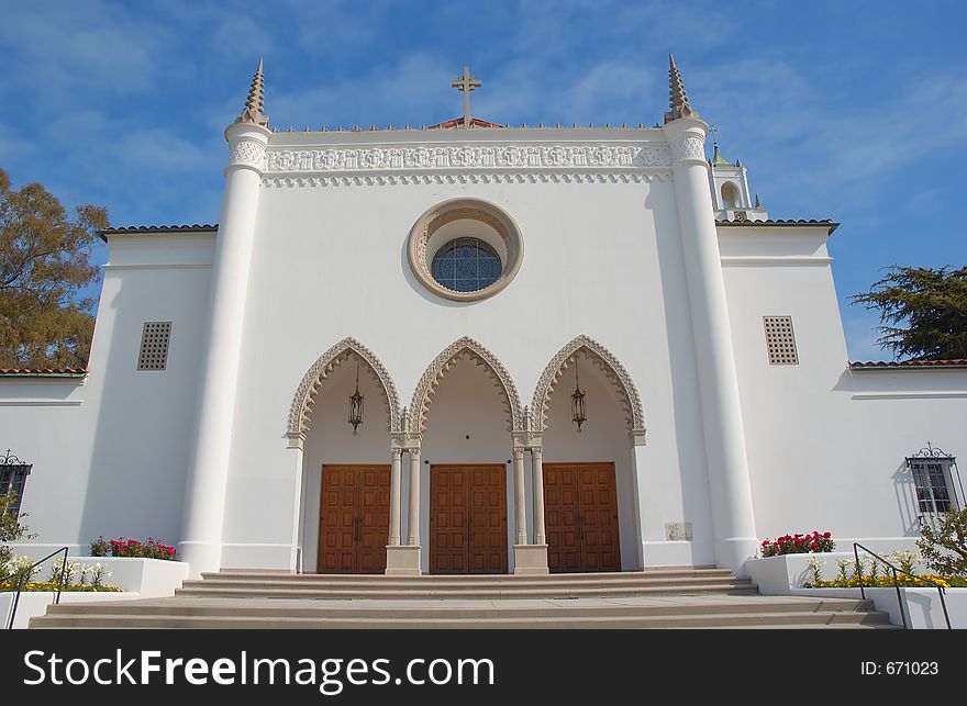 Old spanish church