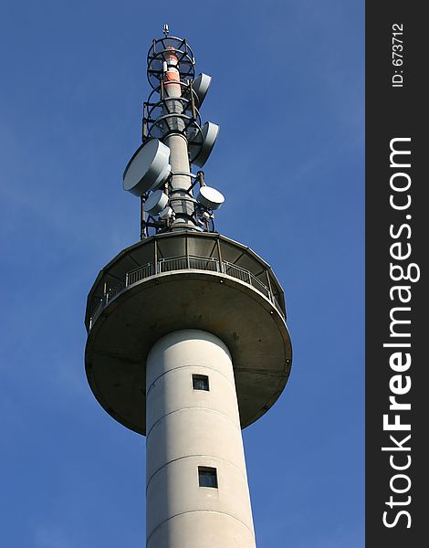 Communication tower in germany