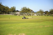 Golf Driving Range Royalty Free Stock Image Golf Driving Range Royalty Free Stock Image