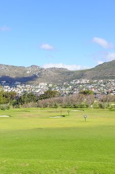 Golf Driving Range Royalty Free Stock Photo Golf Driving Range Royalty Free Stock Photo