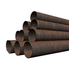 Old Rusty Pipes Royalty Free Stock Images Old Rusty Pipes Royalty Free Stock Images