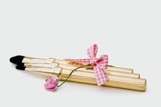 Makeup Brushes With Clipping Path Royalty Free Stock Image Makeup Brushes With Clipping Path Royalty Free Stock Image