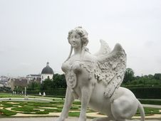 Sphinx Statue In Vienna Royalty Free Stock Photos