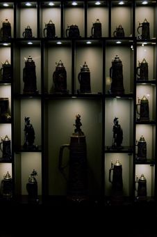 Wine Jugs Royalty Free Stock Images