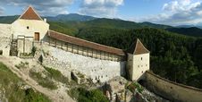 Rasnov Fortress Walls In Romania Stock Images Rasnov Fortress Walls In Romania Stock Images