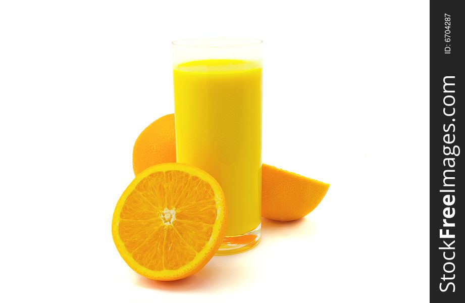 Orange Juice And Oranges