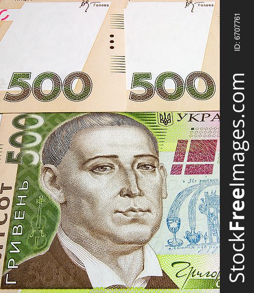 A money background close up. A money background close up